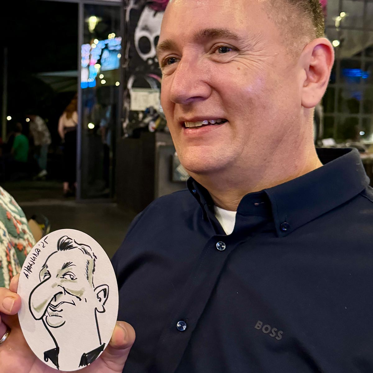 Karikatur von Karikaturist & Schnellzeichner Arnd Hawlina