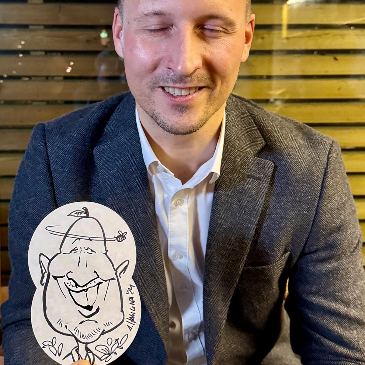 Karikatur von Karikaturist & Schnellzeichner Arnd Hawlina