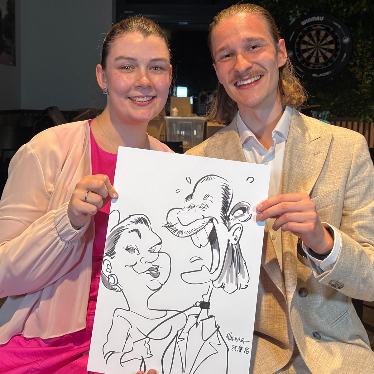 Karikatur von Karikaturist & Schnellzeichner Arnd Hawlina