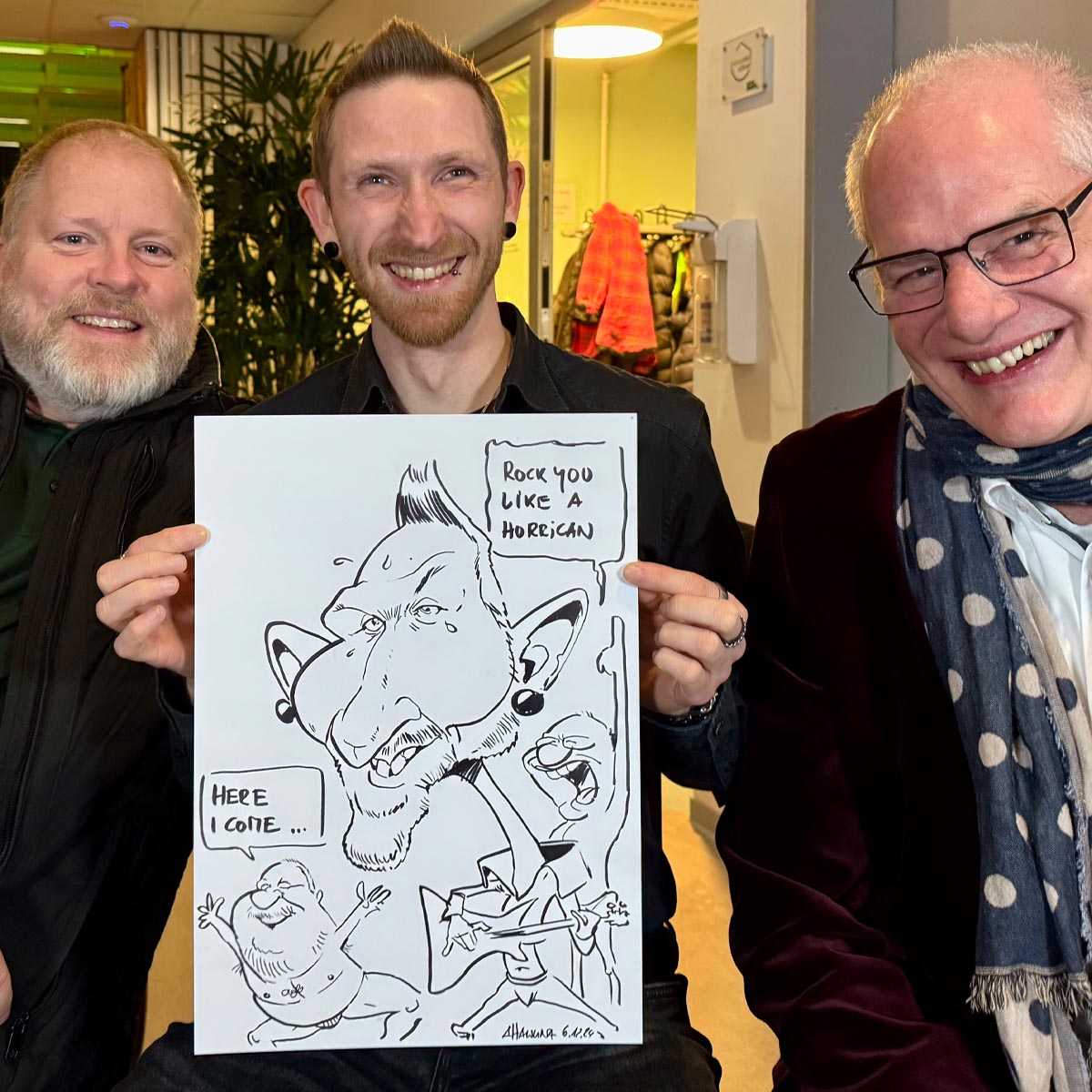 Karikatur von Karikaturist & Schnellzeichner Arnd Hawlina