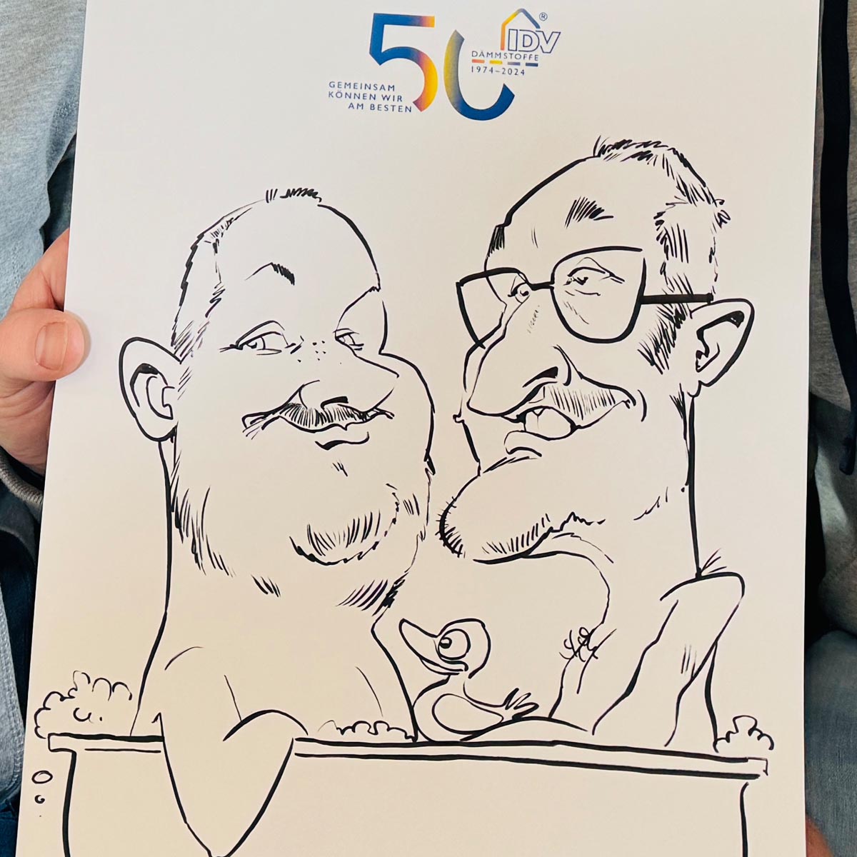 karikaturist-firmenfeier-event-_0027_4 Karikatur von Messe-Karikaturist Arnd Hawlina
