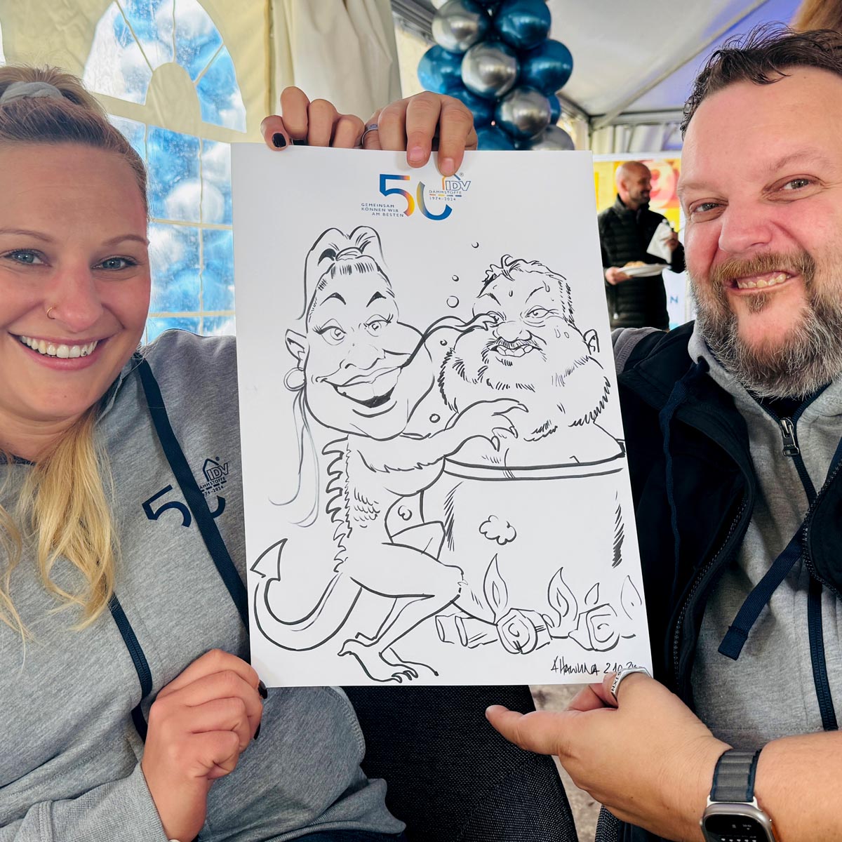 karikaturist-firmenfeier-event-_0030_1 Karikatur von Messe- und Firmenevent Karikaturist Arnd Hawlina