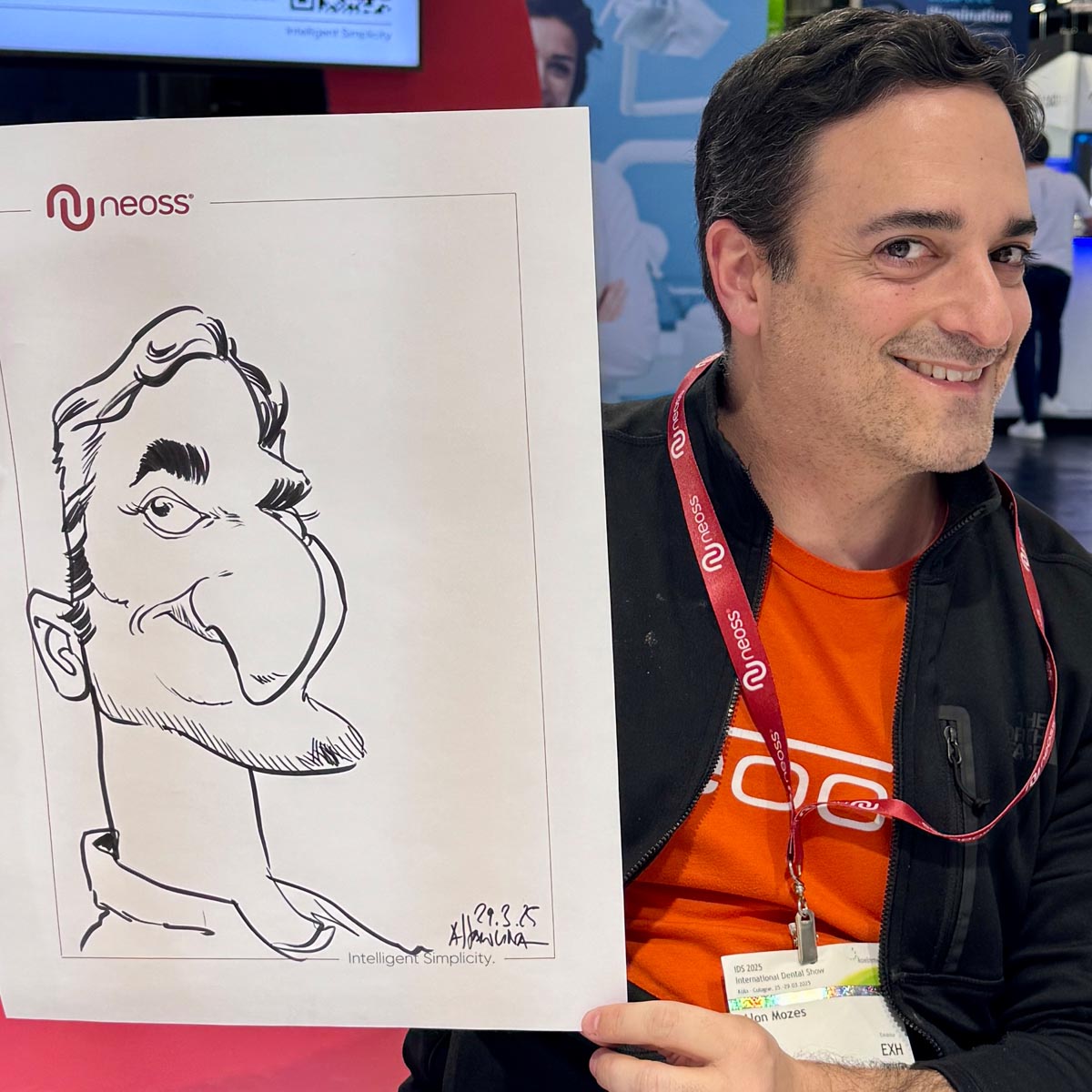 Karikatur von Messe-Karikaturist Arnd Hawlina Karikatur von Messe-Karikaturist Arnd Hawlina